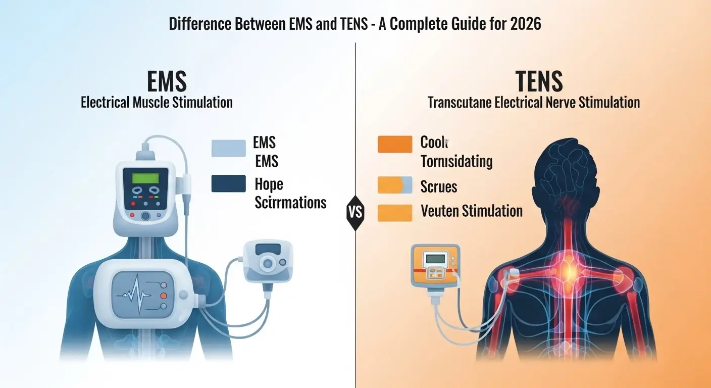 Difference Between EMS and TENS