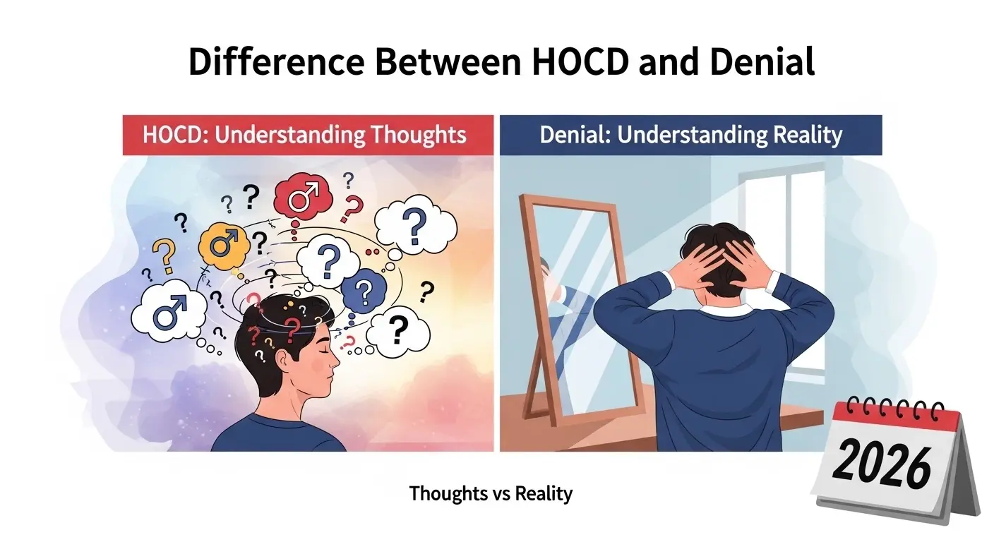 Difference Between HOCD and Denial
