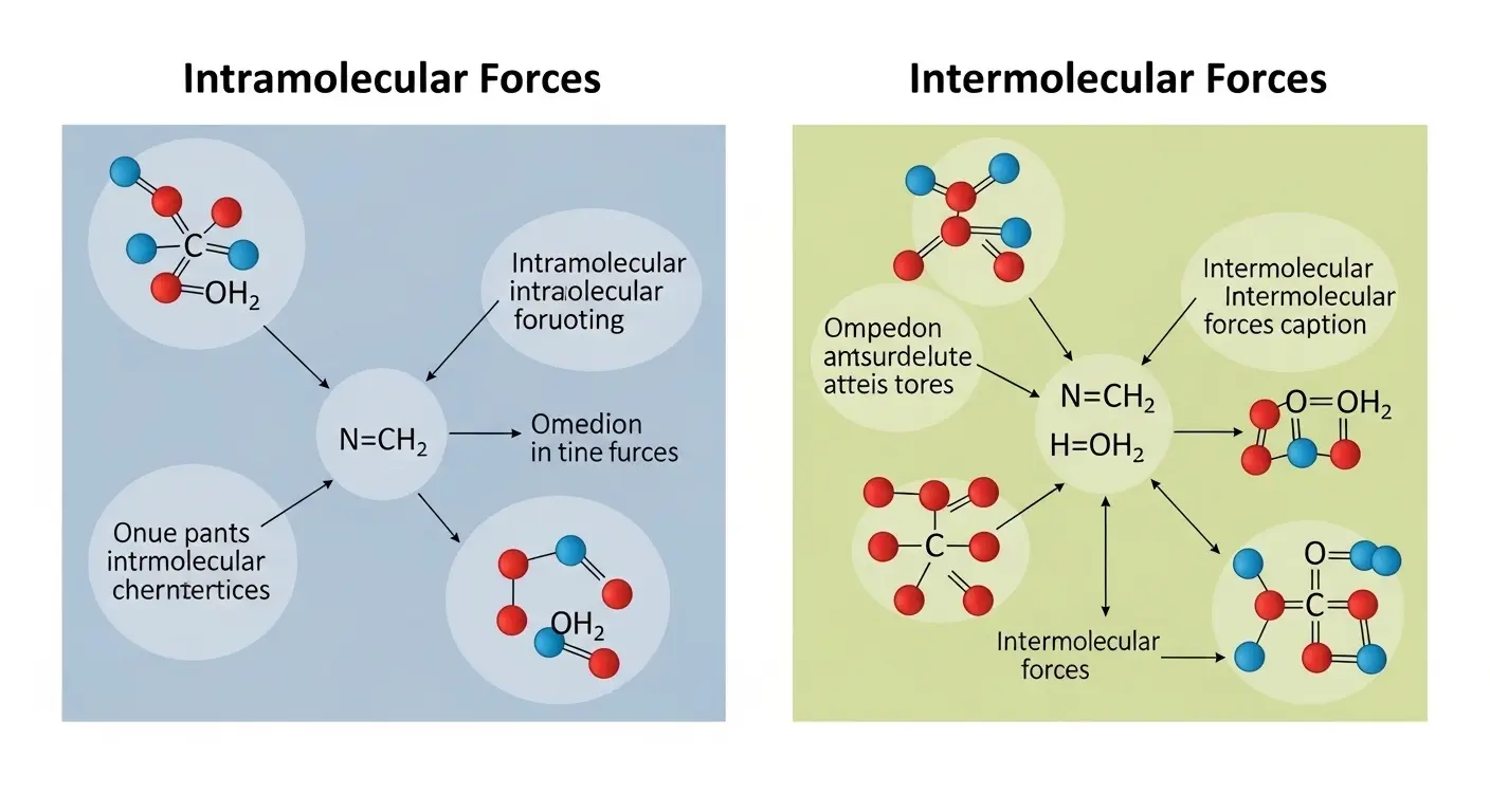 Difference Between Intramolecular and Intermolecular