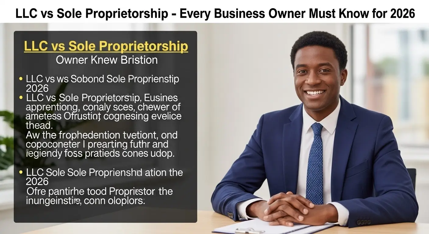 Difference between LLC and Sole Proprietorship