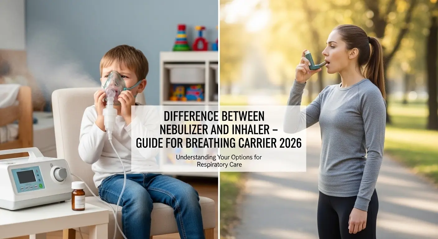 Difference Between Nebulizer and Inhaler
