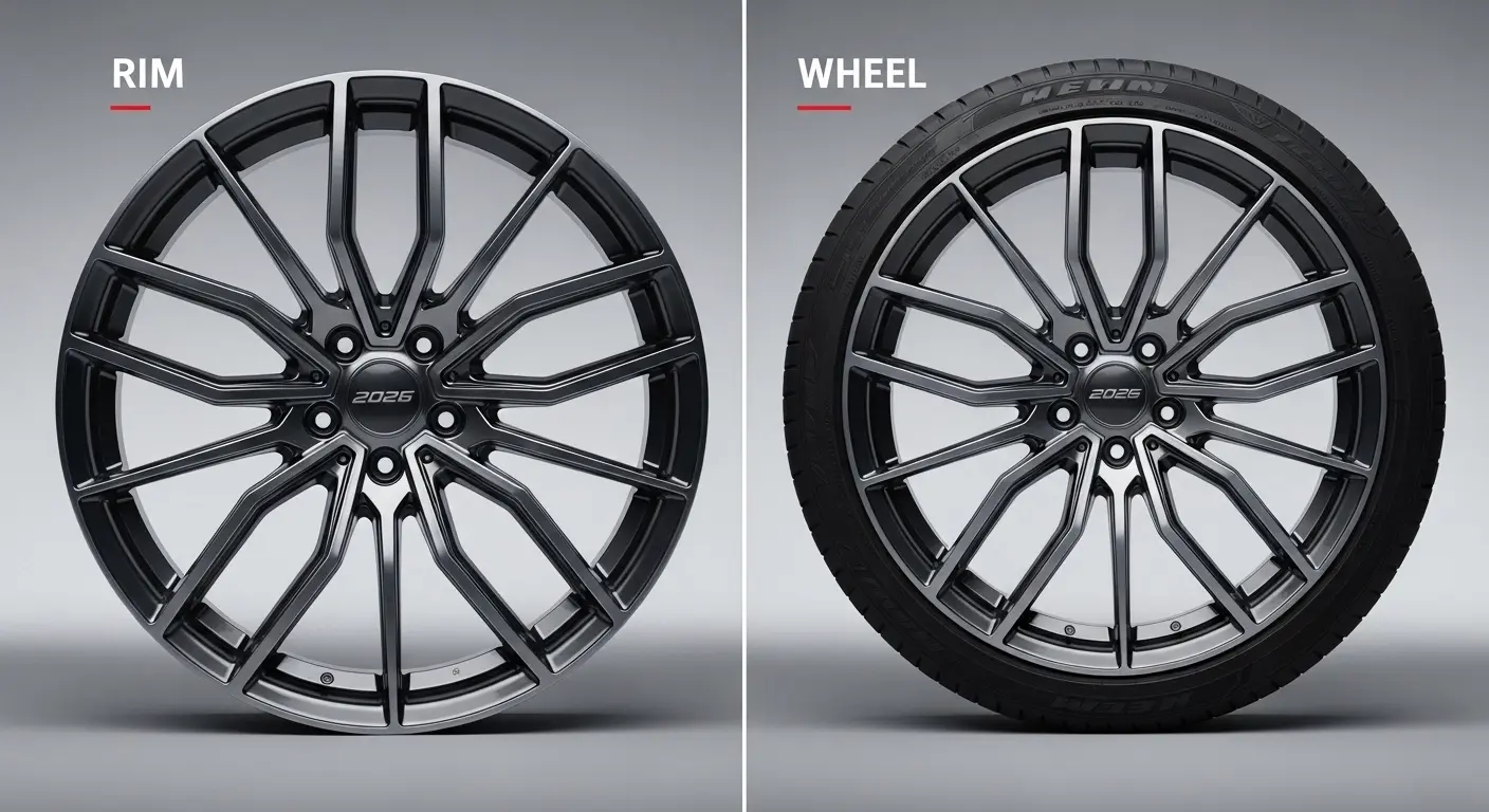 Difference Between Rim and Wheel
