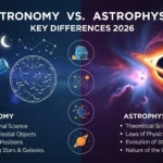 Difference between Astronomy and Astrophysics