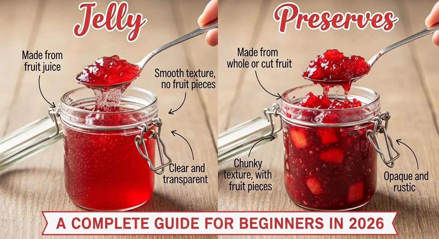 Difference Between Jelly and Preserves