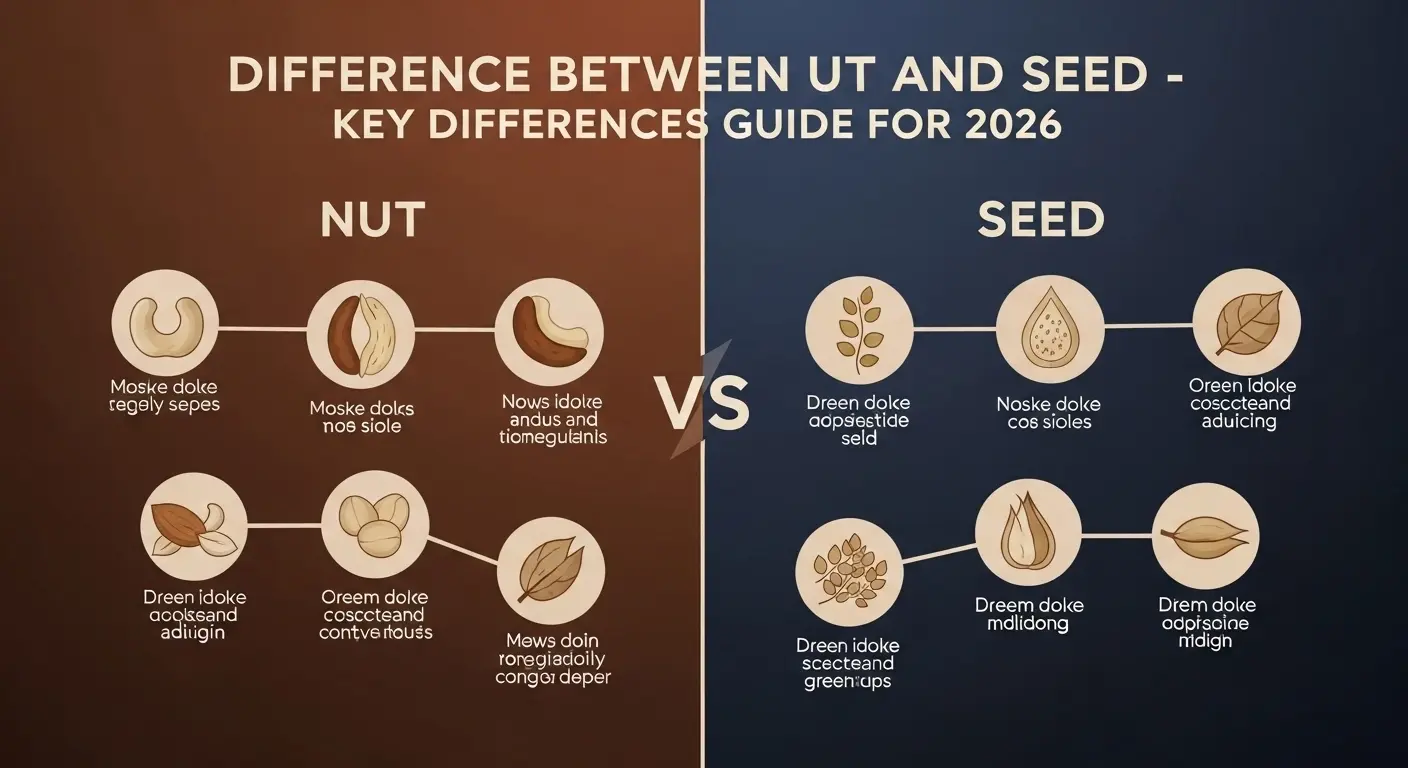 Difference Between Nut and Seed
