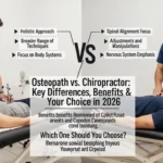 Differences between Osteopath and Chiropractor