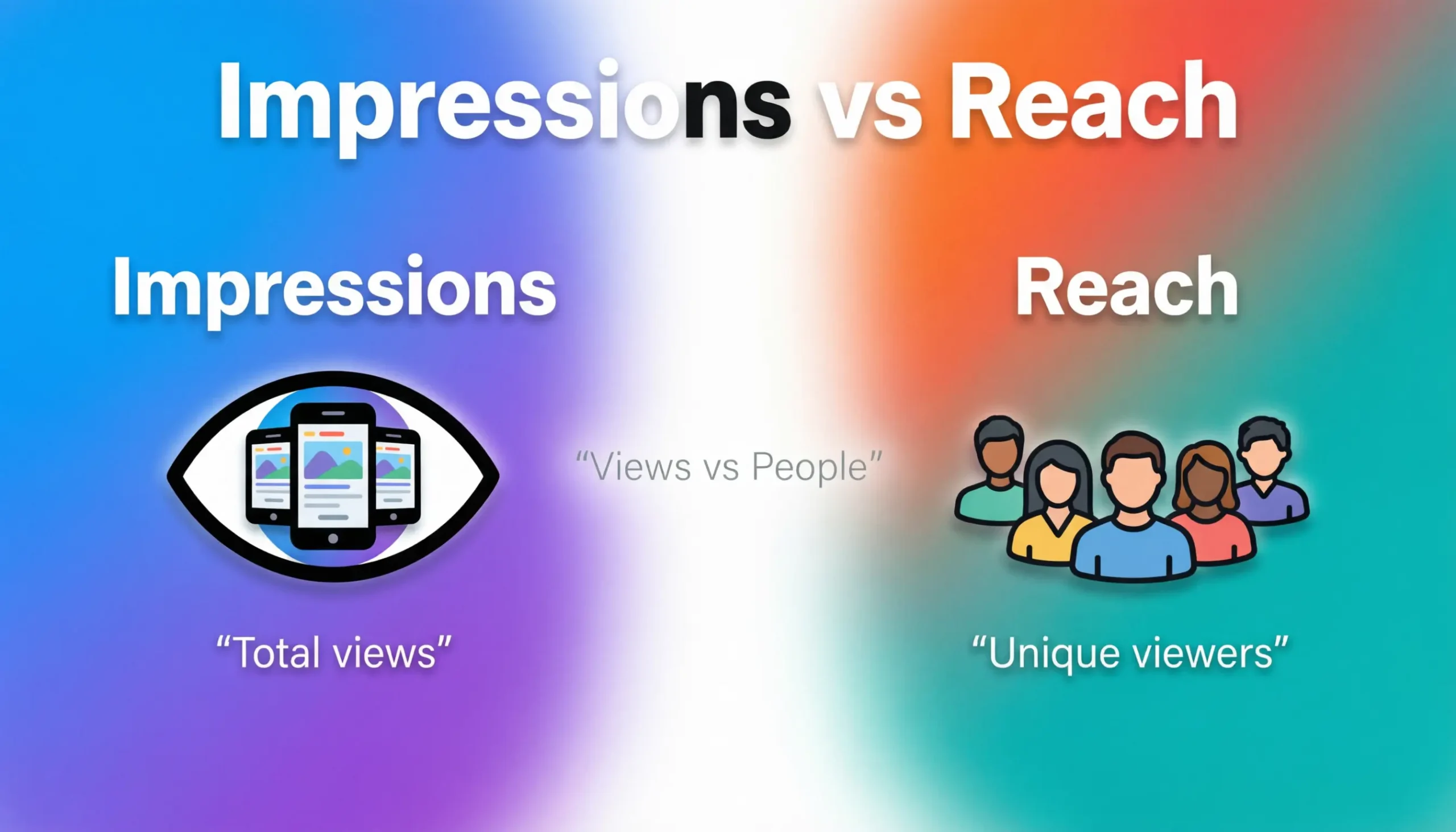 Difference Between Impressions and Reach